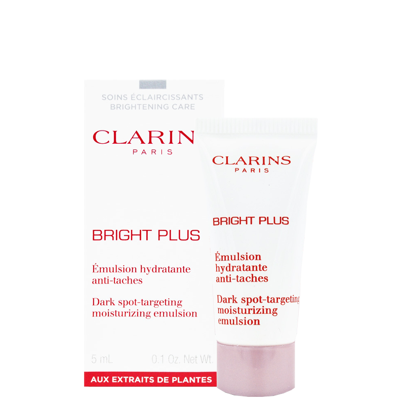 clarins bright plus dark spot-targeting moisturizing emulsion 15ml