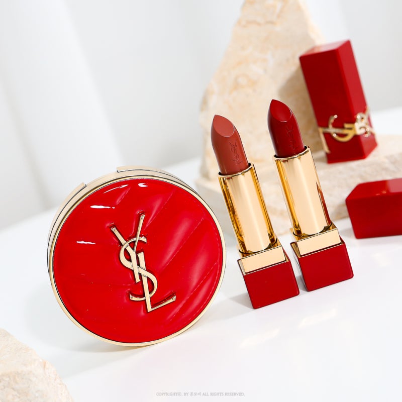 YSL Touche Eclat Glow-Pact Cushion 12g #BR20 (Limited Edition) ,คุชชั่น Touche Eclat Glow Pact Cushion 2024 Limited Edition 12 กรัม,คุชชั่น YSL ,คุชชั่น YSL BEAUTY , Yves Saint Laurent, Yves Saint Laurent ราคา ,Yves Saint Laurent รีวิว 