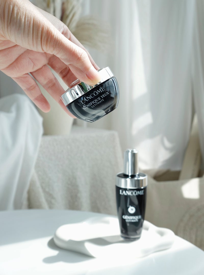 LANCOME Genifique Yeux Ultimate Dual Concentrate Eye Cream 5ml (สูตรใหม่), Génifique Yeux Ultimate Dual-Repair Eye Cream , ครีมบำรุงรอบดวงตา Lancome Advanced Genifique Yeux  ,  อายครีม LANCOME , อายครีม LANCOME ราคา ,อายครีม LANCOME รีวิว , อายครีม LANCOME