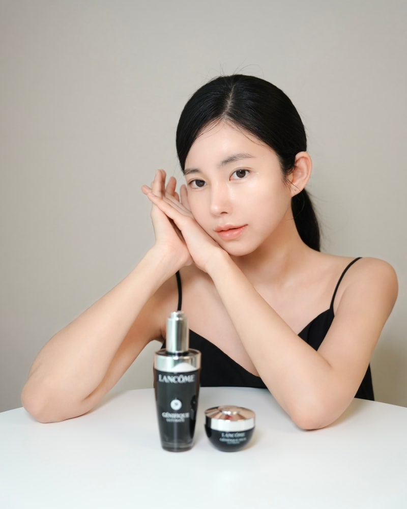 LANCOME Genifique Yeux Ultimate Dual Concentrate Eye Cream 5ml (สูตรใหม่), Génifique Yeux Ultimate Dual-Repair Eye Cream , ครีมบำรุงรอบดวงตา Lancome Advanced Genifique Yeux  ,  อายครีม LANCOME , อายครีม LANCOME ราคา ,อายครีม LANCOME รีวิว , อายครีม LANCOME